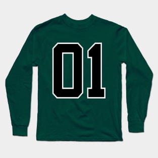 Number 01 Long Sleeve T-Shirt